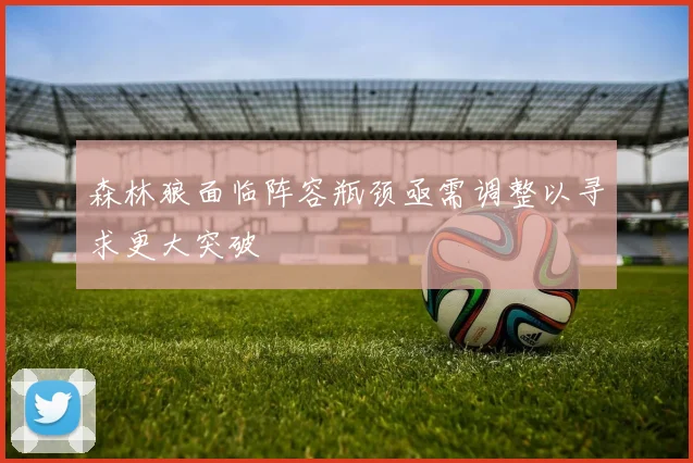 森林狼面临阵容瓶颈亟需调整以寻求更大突破